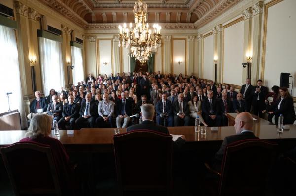 El Colegio acompañó la presentación de proyecto de fortalecimiento del Poder Judicial que focaliza en la cobertura de vacantes y la autarquía judicial