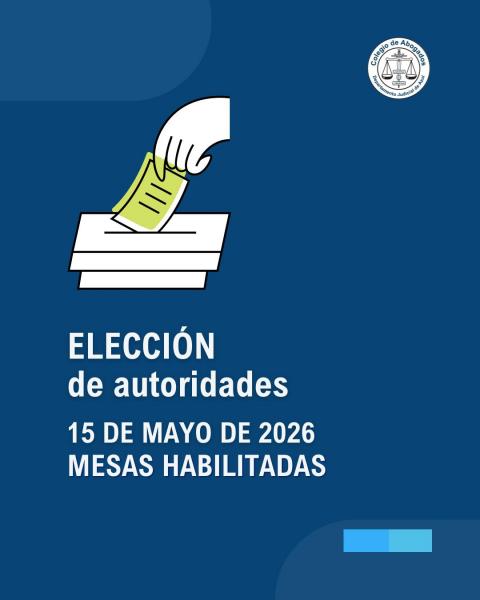 Conocé los lugares de votación para estas Elecciones de Autoridades