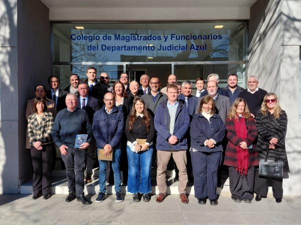 El Colegio de Abogados participó de una mesa de diálogo interinstitucional en el COMAFU