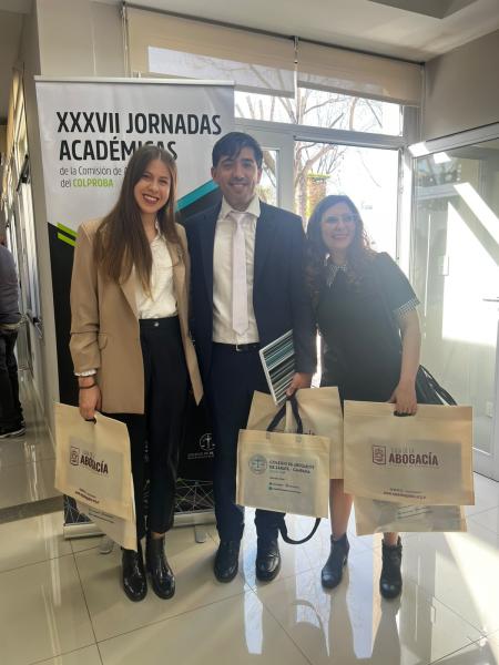 Integrantes del Colegio participaron de las XXXVII Jornadas Académicas de la Abogacía Joven de COLPROBA