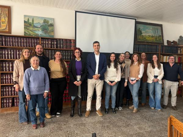Autoridades del Colegio visitaron la Asociación de Abogados de Laprida